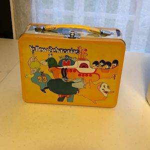 Beatles Yellow Submarine lunch box